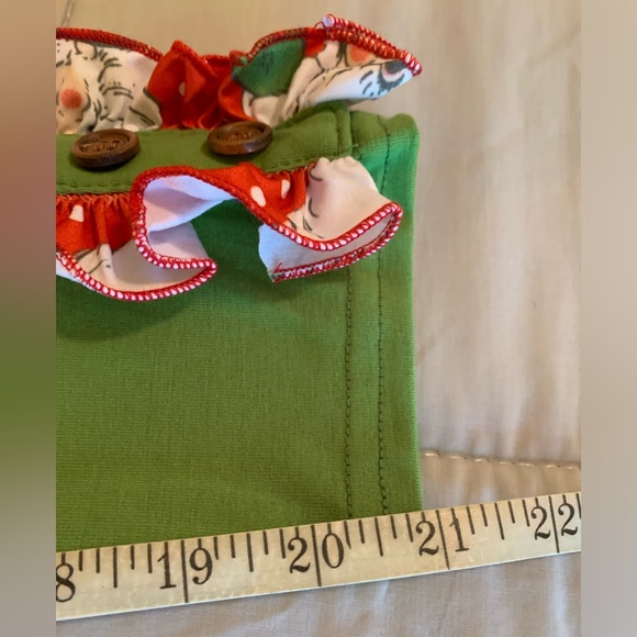 Hunny Bee Kids Christmas Santa ballerina twirl dress matching leggings 4xl - Picture 11 of 14